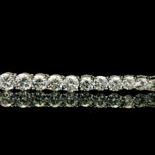Premium White Cubic Zirconia Tennis 18.11’’ Necklace in 925 Sterling Silver 3-6mm Round CZ Stones Classic Luxury Bridal