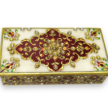 Marble 24K Gold Handcrafted Jewelry Box