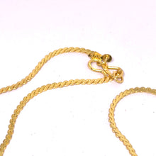 Gold Plated Serpentine Joint S- Shaped Links Chain Necklace Jewelry