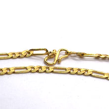 Gold Plated Chain Classic Figaro Style Necklace Jewelry