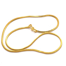 Chain Gold Plated Snake Inspired Fashion Necklace Jewelry