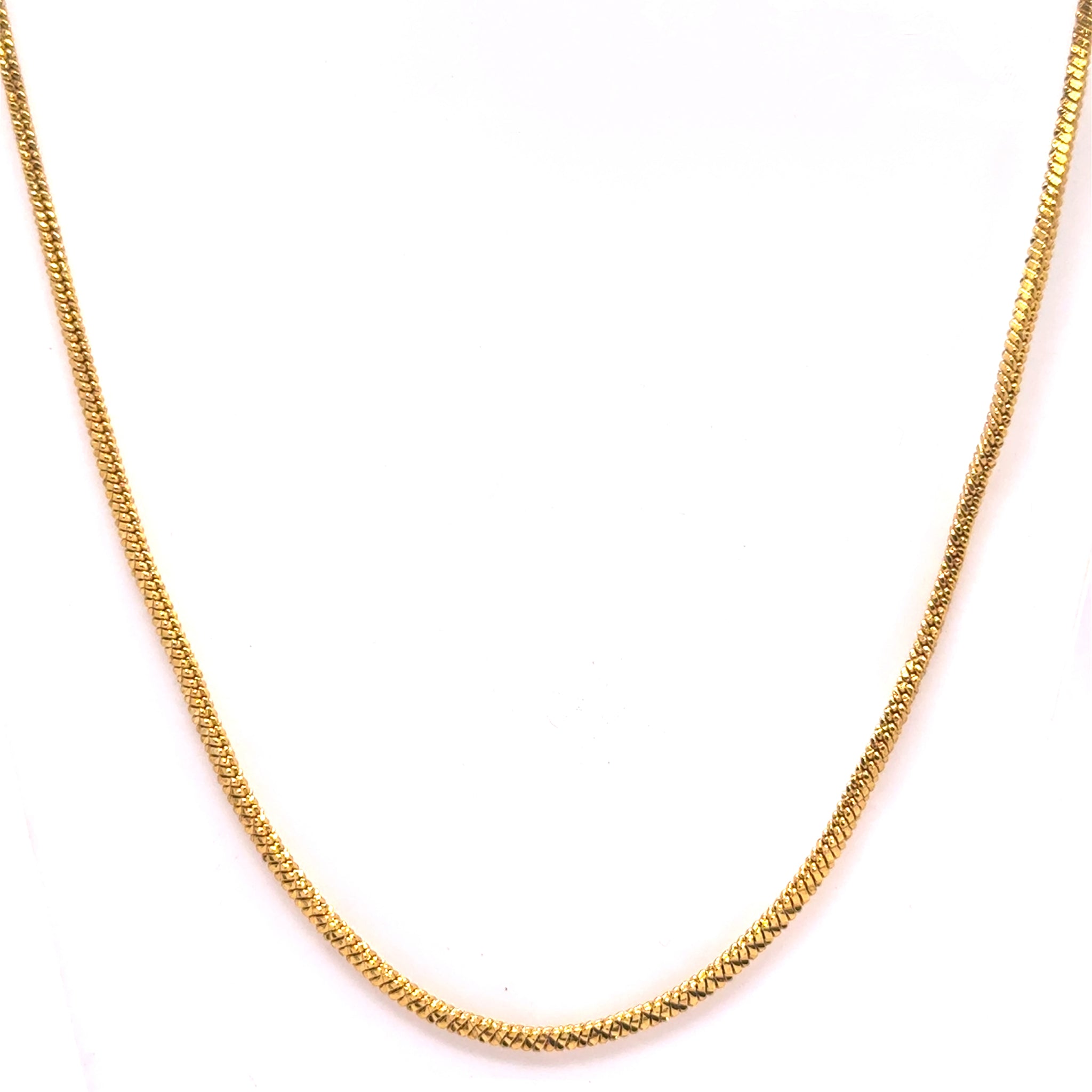 Gold Plated Chain Snake Unique Necklace Jewelry