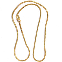 Snake Chain Gold Plated Necklace Jewelry