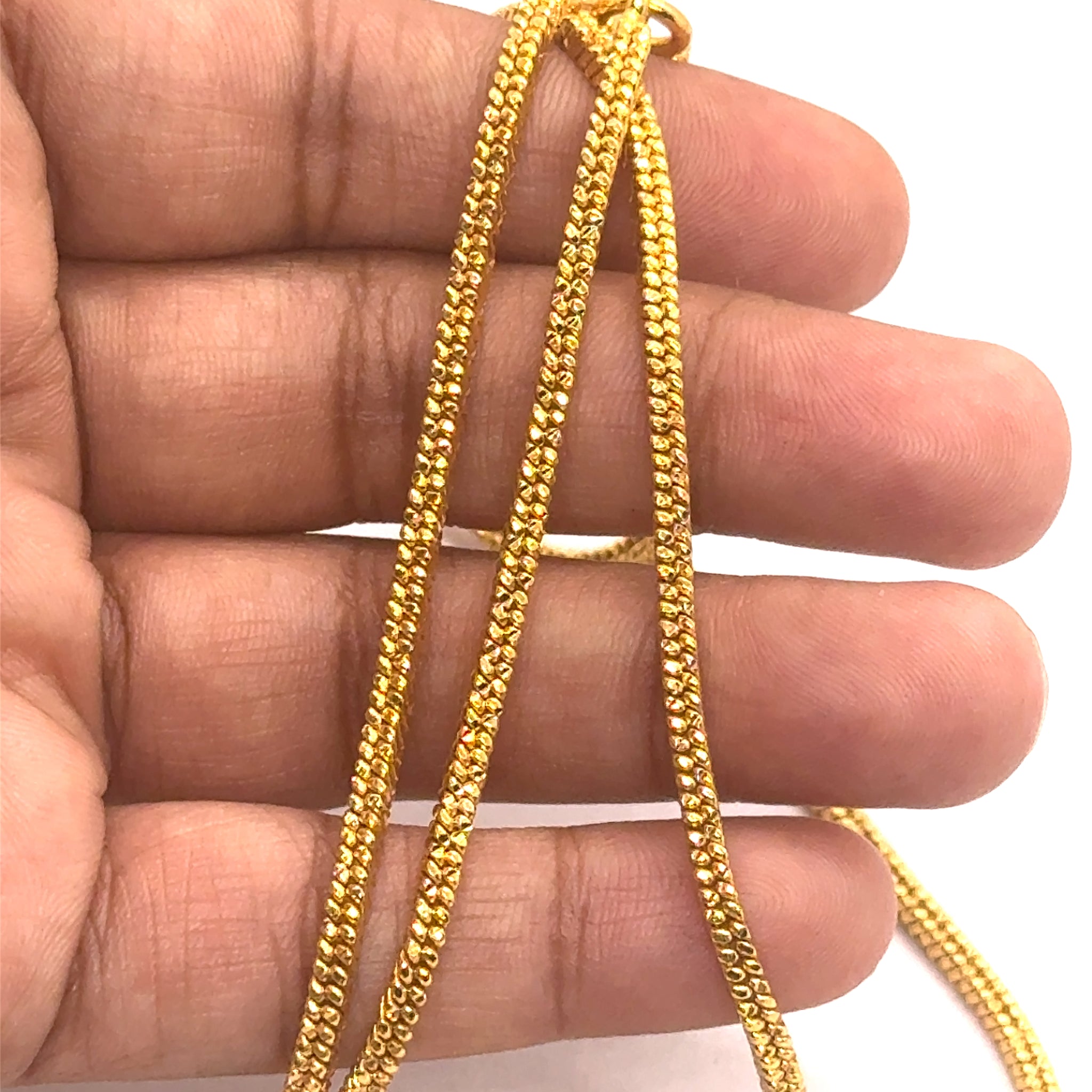 Snake Chain Gold Plated Necklace Jewelry