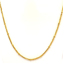 Gold Electroplated O shape and cuban Chain Necklace Jewelry
