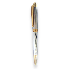 Luxury Handcrafted Writing Pen With Gold Silver Glossy Style