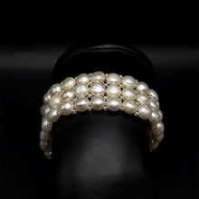 Bracelet Freshwater Pearl Cool White Button Shape Elegant June Birthstone Jewelry Balance Healing and Timeless Natural Beauty