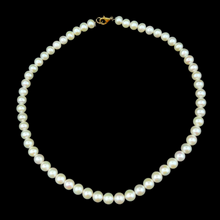 Timeless Plain Pearl Necklace June Birthstone Jewelry