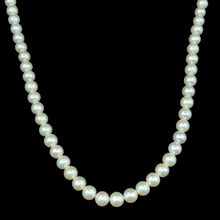 Timeless Plain Pearl Necklace June Birthstone Jewelry