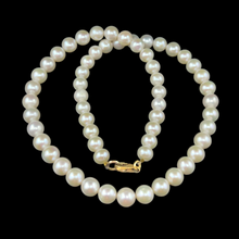 Timeless Plain Pearl Necklace June Birthstone Jewelry