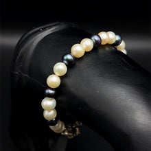 Freshwater Pearl Bracelet Cool White Color Button Shape June Birthstone Jewelry Sophistication with Gentle Feminine Peaceful Energy
