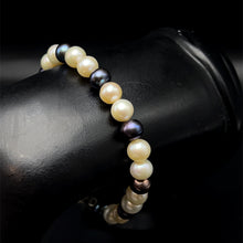 Freshwater Pearl Bracelet Cool White Color Button Shape June Birthstone Jewelry Sophistication with Gentle Feminine Peaceful Energy
