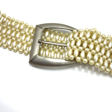 Handcrafted Petite Freshwater Pearl Buckled Belt Unique Giftware