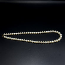 Natural Freshwater Pearl 7mm White Round Necklace 16.9inch Smooth Shine Jewelry for Harmony and Grace