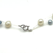 Pearl Classic Two-Tone Station Style Necklace