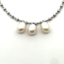 Fresh Water Pearl Oval 10x8mm June Birth Gemstone Necklace