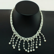 Pearl Elegant White Bib Style Necklace