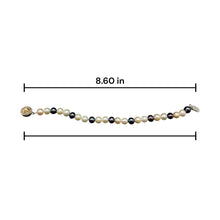 Freshwater Pearl Bracelet Cool White Color Button Shape June Birthstone Jewelry Sophistication with Gentle Feminine Peaceful Energy