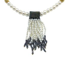 Elegant Plain Pearl Ball With Lariat Style Necklace