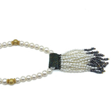 Elegant Plain Pearl Ball With Lariat Style Necklace