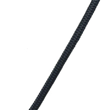 Natural Howlite Gemstone 16mm Ball With Handcrafted Black Twisted Cord Pendant Necklace Believed To Support Stress Relief And Calm Thoughts