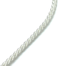 Natural Howlite Gemstone 16mm Ball With White Twisted Cord Pendant Necklace Known For Calmness Patience And Relaxation