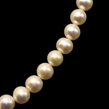 Natural Freshwater Pearl 7mm White Round Necklace 16.9inch Stylish Pearl Jewelry for Radiance and Emotional Ease