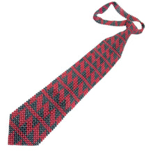 Handcrafted Chevron Pattern Pearl Tie Stylish and Modern