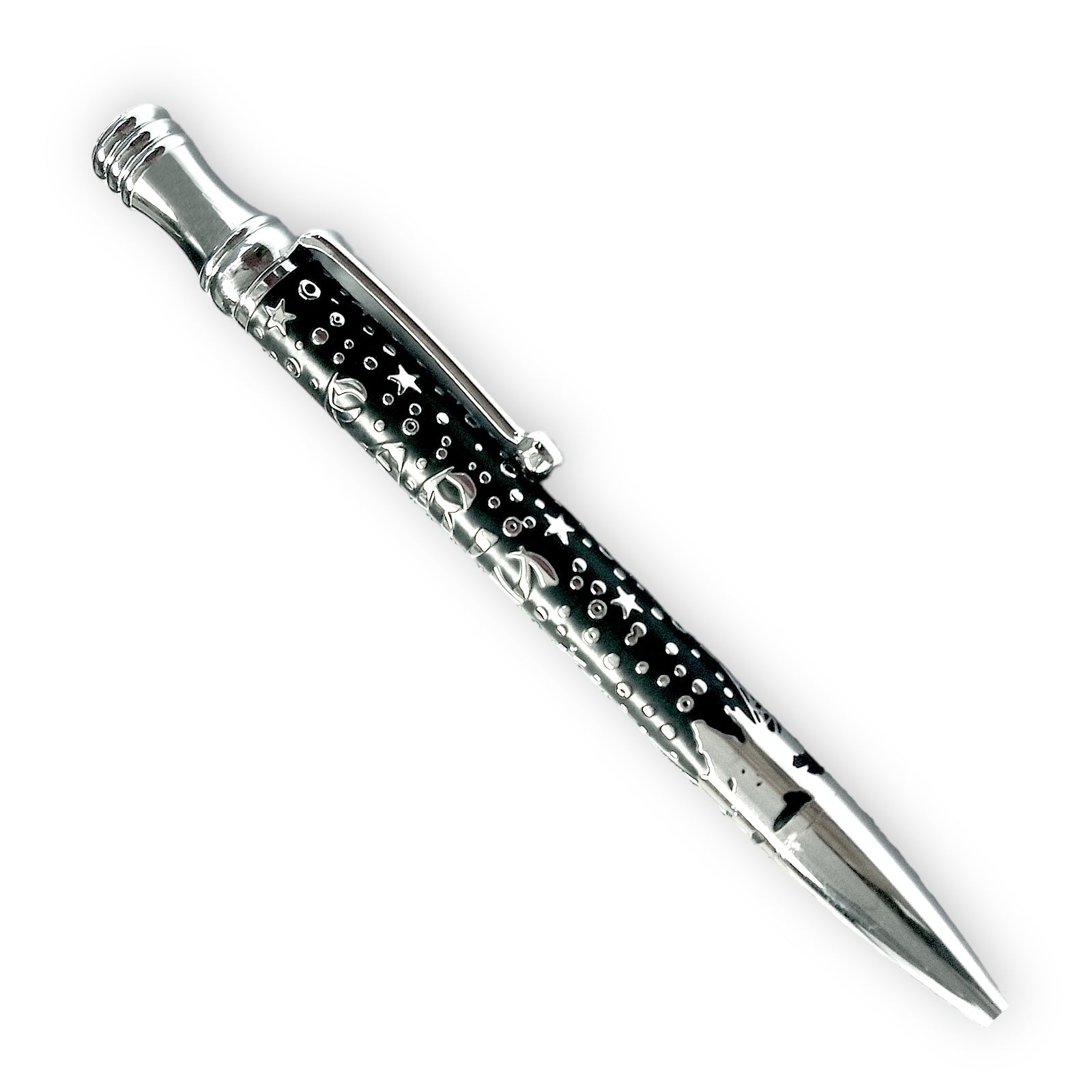 Luxury Black Handcrafted Writing Pen Paris Party Theme