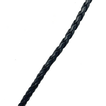 Natural Carnelian Pendant Necklace Pear Shape 15mm Gemstone with Black Twisted Cord Unisex Jewelry