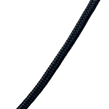 White Crystal Stone 14mm Drop Shape With Black Twisted Cord Pendant Necklace Known For Clarity Positivity And Balance