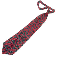 Handcrafted Chevron Pattern Pearl Tie Stylish and Modern