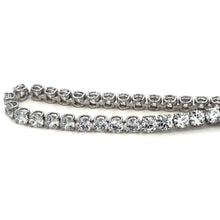 Classic Premium White Cubic Zirconia Tennis Bracelet 925 Sterling Silver 5x5mm CZ 7.48’’ Timeless Design - Bracelet