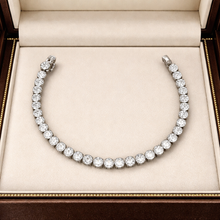Classic Premium White Cubic Zirconia Tennis Bracelet 925 Sterling Silver 5x5mm CZ 7.48’’ Timeless Design - Bracelet