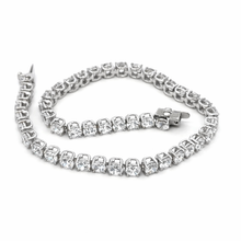 925 Sterling Silver White Cubic Zirconia Tennis Bracelet Premium 3.75mm Stones 7.48’’ Elegant Bracelet - Bracelet