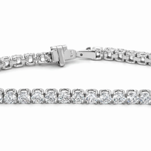 925 Sterling Silver White Cubic Zirconia Tennis Bracelet Premium 3.75mm Stones 7.48’’ Elegant Bracelet - Bracelet