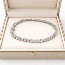 925 Sterling Silver White Cubic Zirconia Tennis Bracelet Premium 3.75mm Stones 7.48’’ Elegant Bracelet - Bracelet
