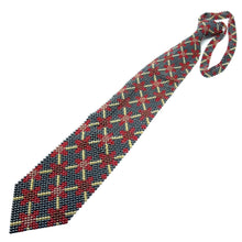 Handcrafted Snowflake Pattern Pearl Tie Winter-Inspired Elegance