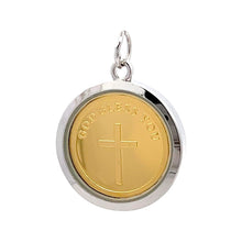 Tri-Dhatu Mother Blessed Cameo Pendant – Handcrafted Catholic Talisman in Gold, Silver & Copper for Peace, Grace & Divine Protection Gift