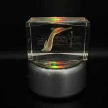 3D Crystal Peacock Engraving Lamp Whimsical