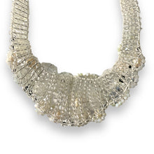 Handmade Boho Choker Pearls & Clear Gemstone 20