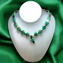 Natural Jasper Balloon & Jade Butterfly Fancy Handmade Necklace