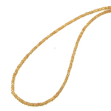 Natural Handmade Necklace Citrine Gemstone Birthstone Beaded Jewelry