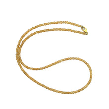 Natural Handmade Necklace Citrine November Gemstone Birthstone Beaded Jewelry