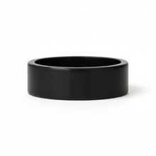 Tungsten Ring Flat Black Brushed Finished Classic Band