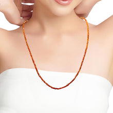 Natural Handmade Necklace Carnelian Gem Faceted Beaded Jewelry