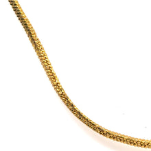 Gold Plated Snake Chain Necklace Jewelry
