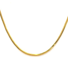 Chain Gold Plated Snake Inspired Fashion Necklace Jewelry