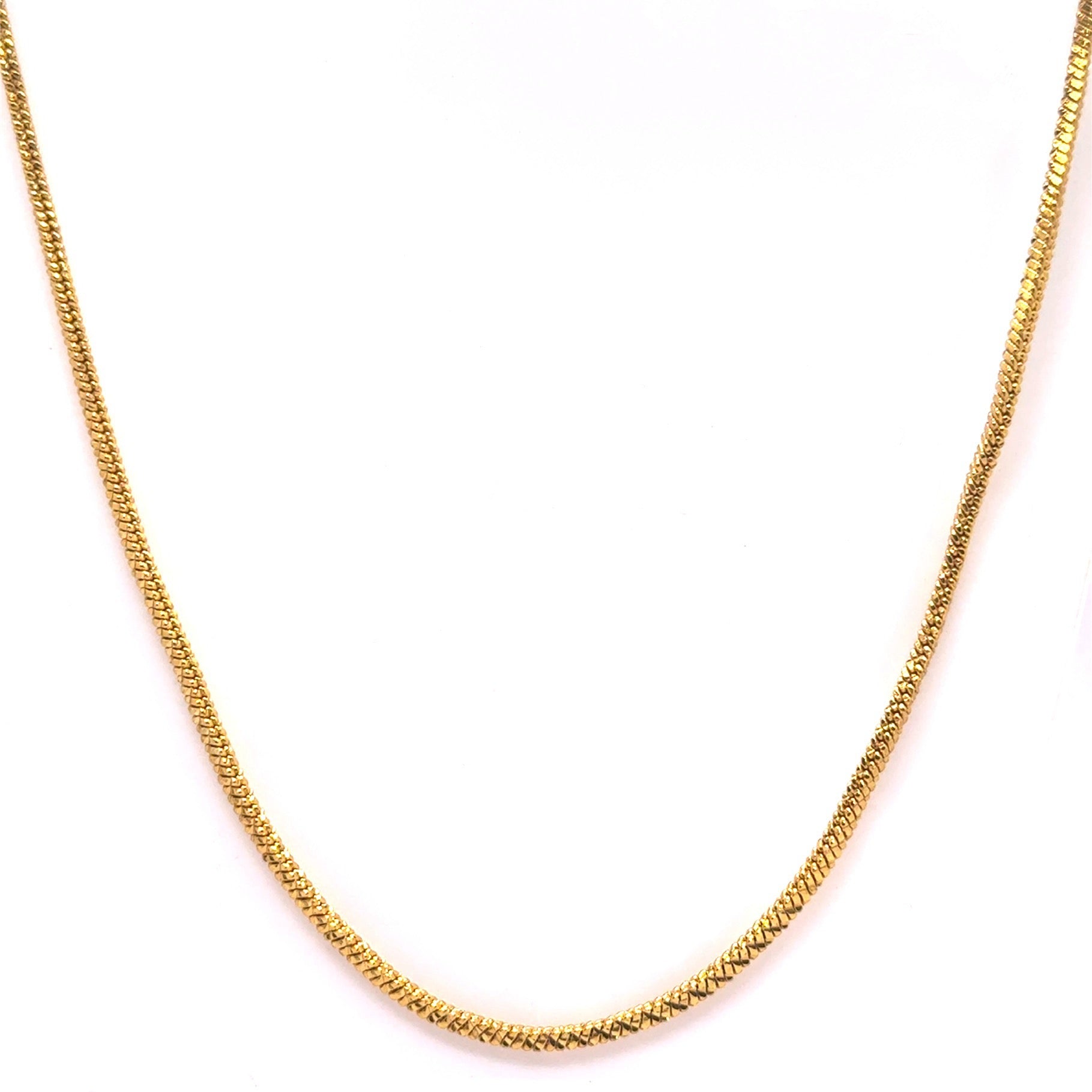 Gold Plated Chain Snake Unique Necklace Jewelry
