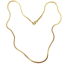 Snake Chain Gold Plated Necklace Jewelry
